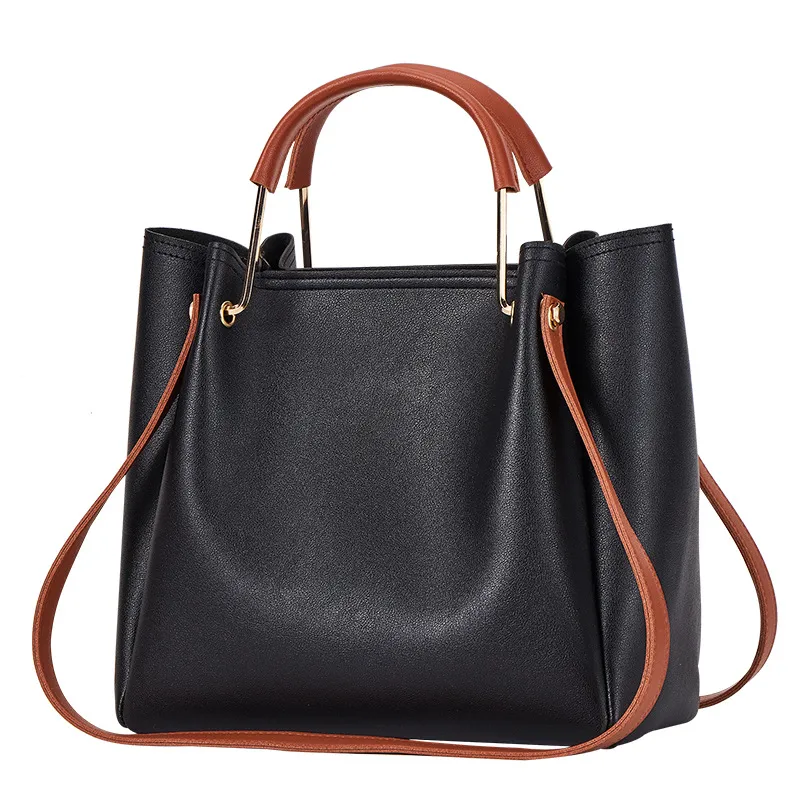 New Fashion Ladies Hand Bags PU Leather Shoulder Tote Bag Bolsos De Mujer Handbags for Women