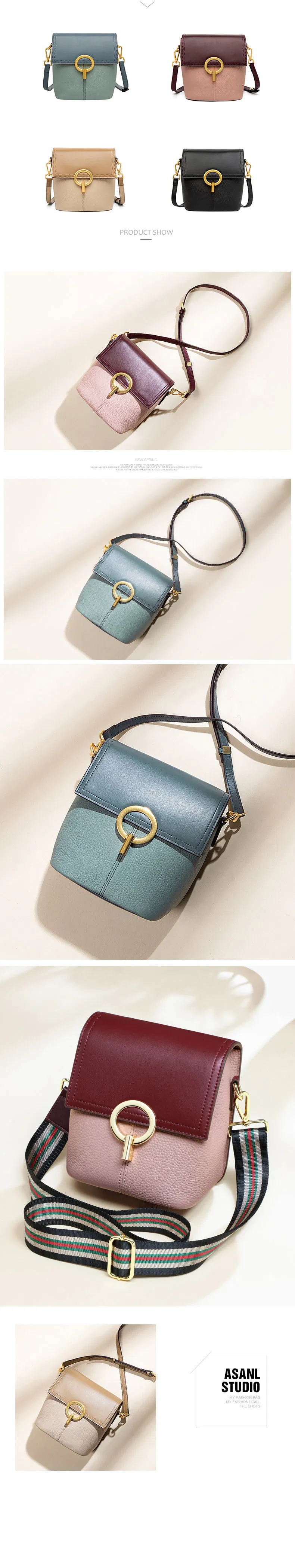 New Version 2021 Ladies Shoulder Bag Irregular Leather Shoulder Bag