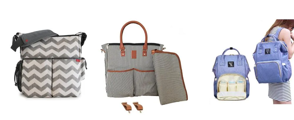 OEM Travel Mummy Designer Tote Changing Nappy Baby Diaper Backpack Bag