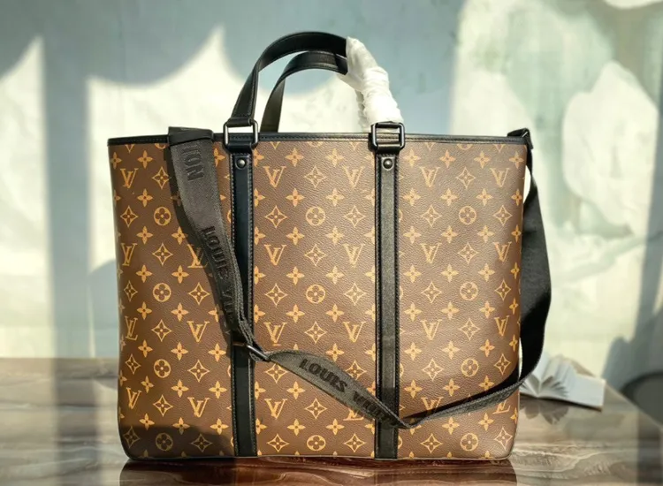 Old Flower PVC Lady Handbag Weekend Tote Bag Women Shoulder Bag