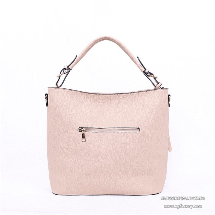 Popular Classical Lady Colorful Rivets Tassel Hand Bag Set Sh729