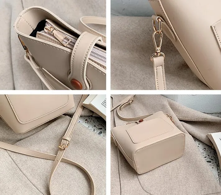 Preppy Style Casual with Long Strap Ladies Bags