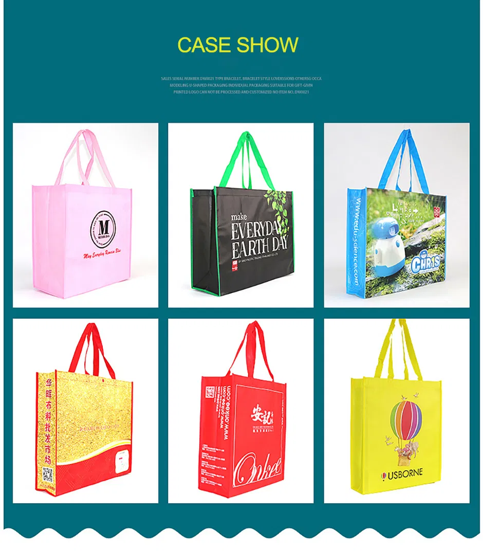 Promotional Bulk Goody Bag Non Woven Recycled Disposable Bag