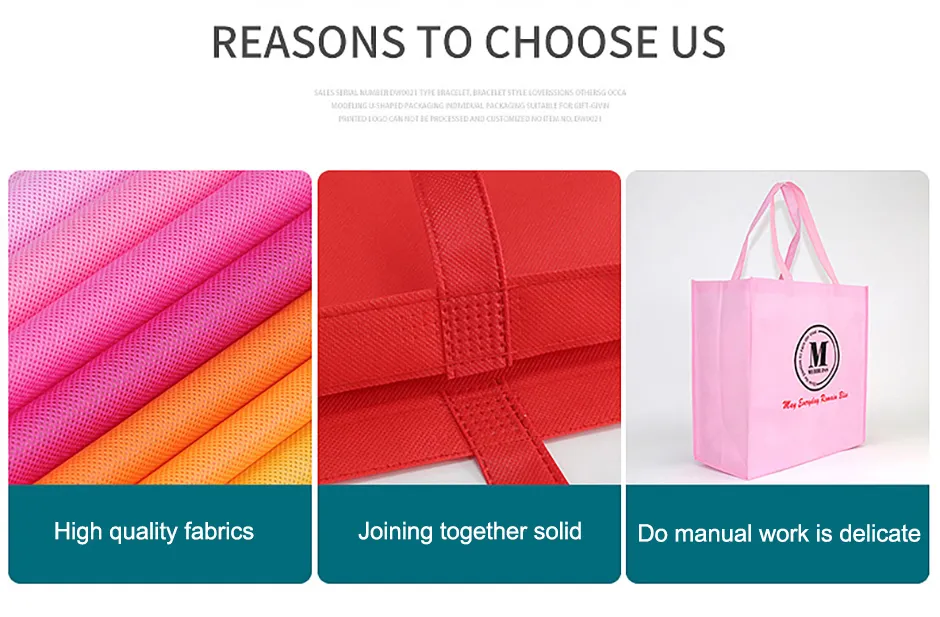 Promotional Bulk Goody Bag Non Woven Recycled Disposable Bag