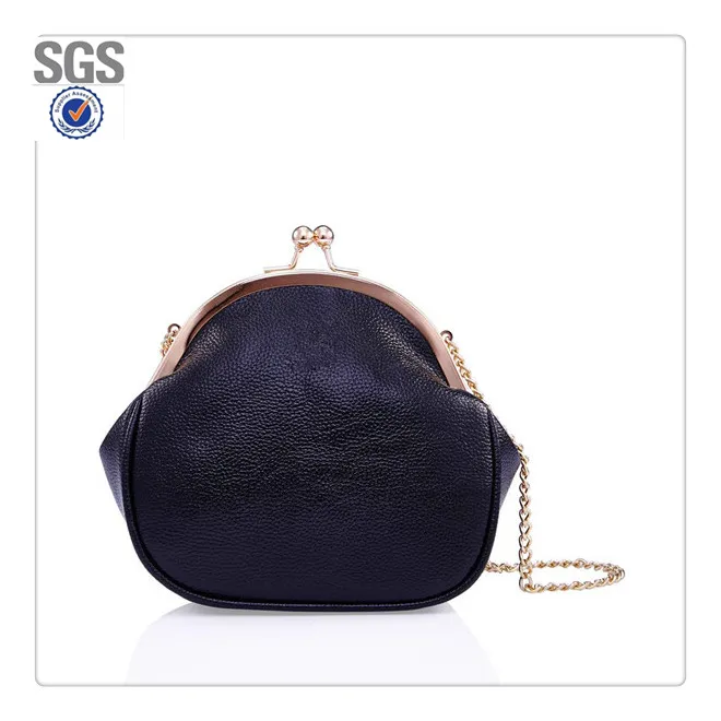 Pupular Ladies PU Leather Change Purse with Clasp