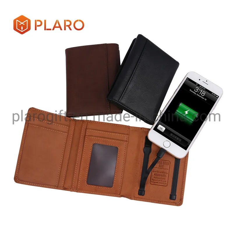 Purse with Built-in Power Bank Manufacture with Ce Certification