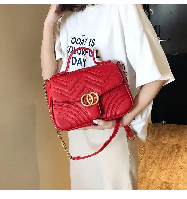 Retro Fashion All-Match Bag Designer Bags Portable Zipper Bag Diamond Embroidered Peach Heart Designer Bag