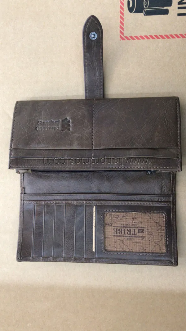 Standard Chartered Bank Women Leather Purse