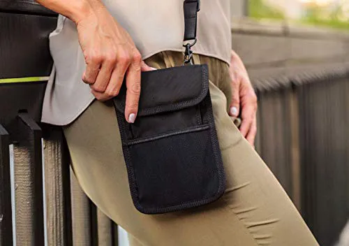 The Conceal Shield RFID GPS Fob Signal Blocking Privacy Pouch Anti-Spying Faraday Bag