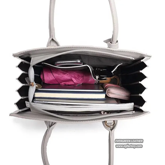 Trendy Women Tote Bag with Snake Print Big Handbags Sh607