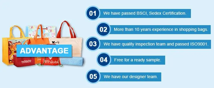 Wholesale Custom Logo Christmas Gift Non Woven Shopping Bag