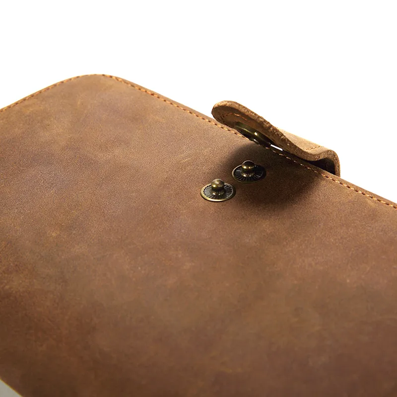 Wholesale Hot Sale Business Men Wallets Cowhide Leather Short Men Clutch Wallet (RSS-306)