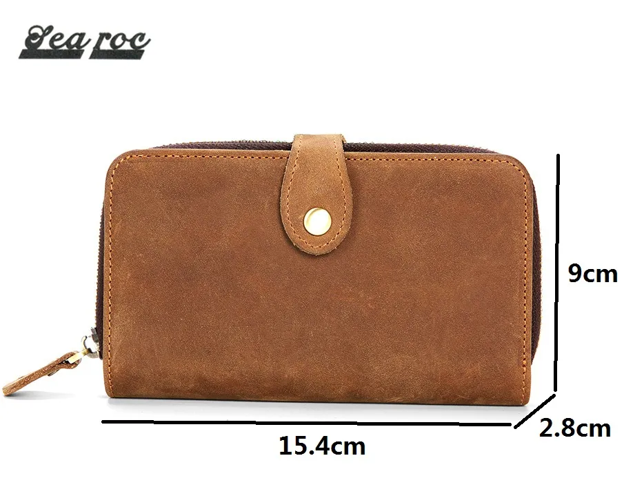 Wholesale Hot Sale Business Men Wallets Cowhide Leather Short Men Clutch Wallet (RSS-306)