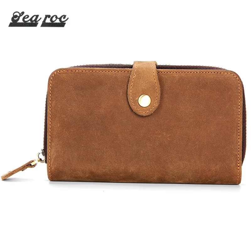 Wholesale Hot Sale Business Men Wallets Cowhide Leather Short Men Clutch Wallet (RSS-306)