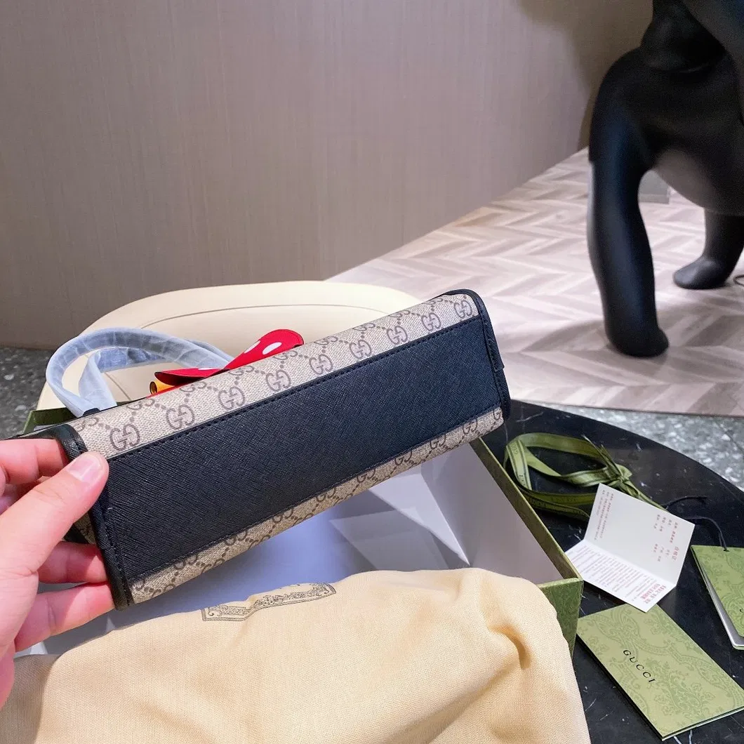 Women Bag Light Weight Khaki Stripe Shoulder Lady Handbag Women Handbag PU Small Lady