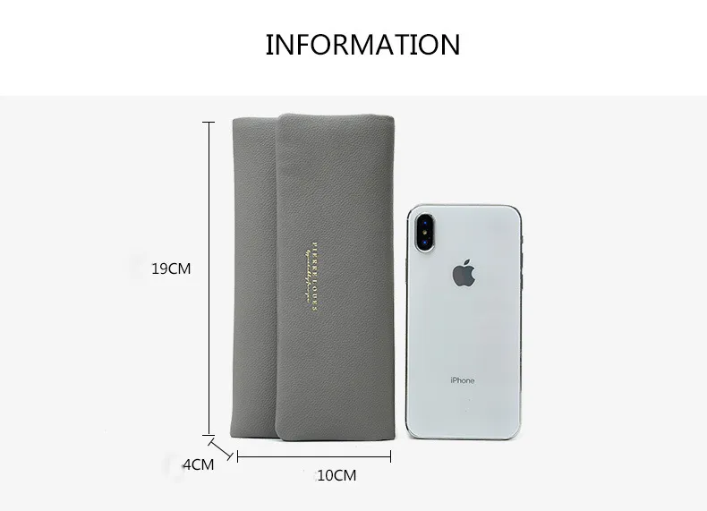 Women Gift Soft PU Leather Girls ID Card Holder Promotion Ladies Purse Nice Guangzhou Factory Fashion Wallet for Lady with Flap